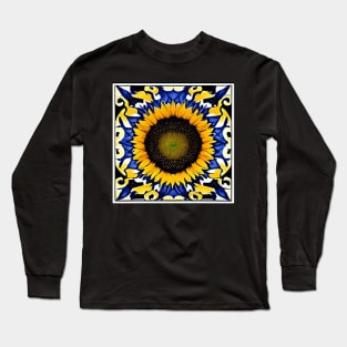 Sunflower Aesthetic - Gift for Sunflower Lovers Long Sleeve T-Shirt